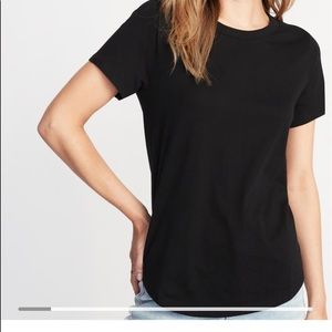 Old Navy relaxed fit black black short sleeve NWT